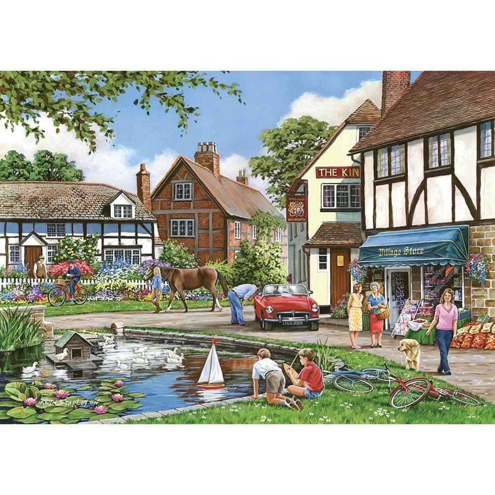 Busy Day 1000 Piece Jigsaw Puzzle