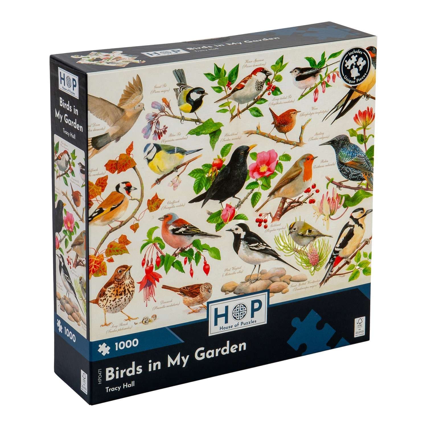 Birds My Garden 1000 Piece Jigsaw Puzzle