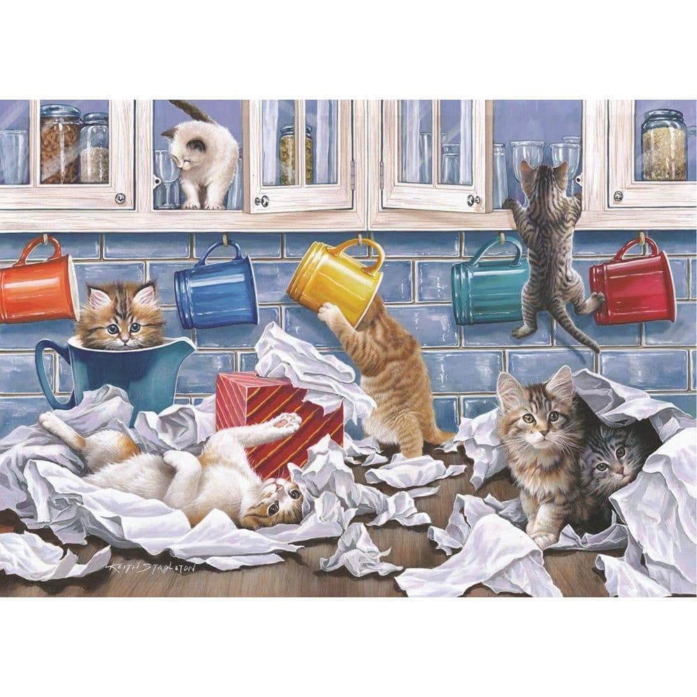 Kitty Litter BIG 250 Piece Jigsaw Puzzle