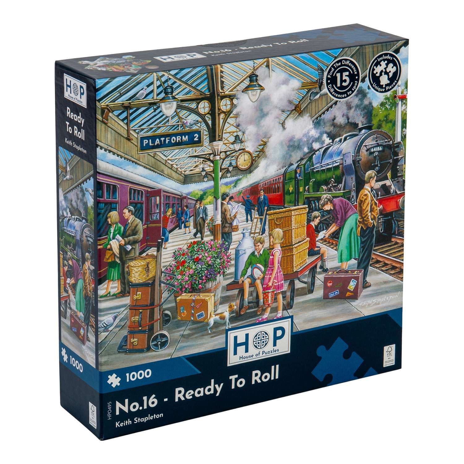 No.16 Ready To Roll 1000 Piece Jigsaw Puzzle