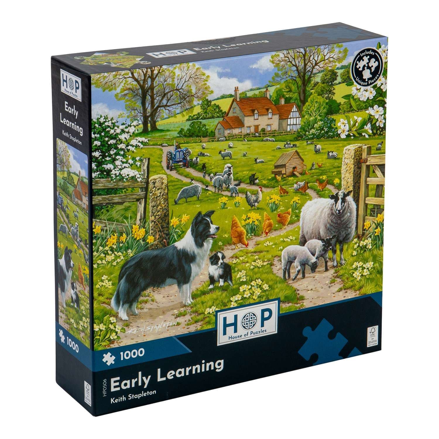 Early Learning 1000 Piece Jigsaw Puzzle
