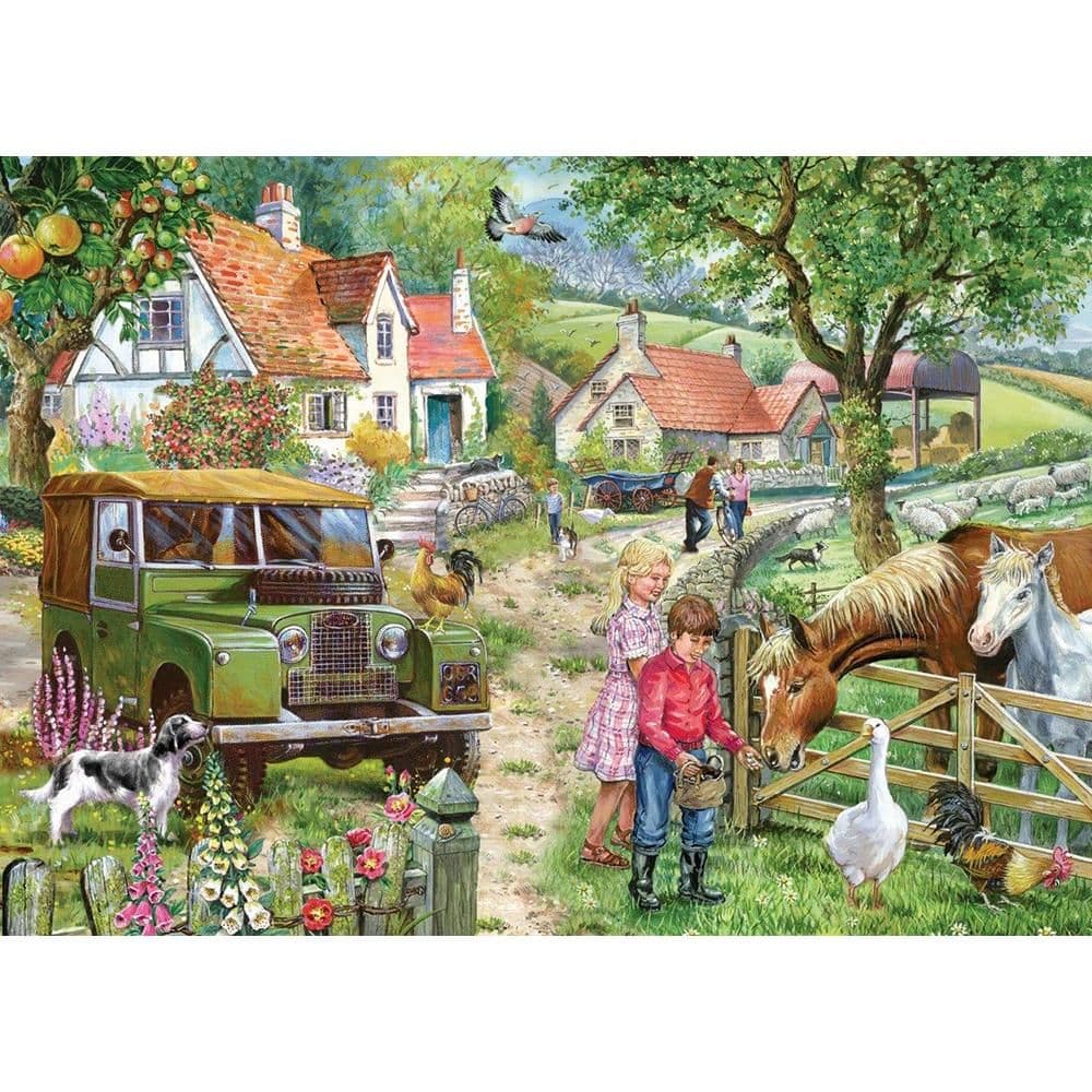 Orchard Farm 1000 Piece Jigsaw Puzzle