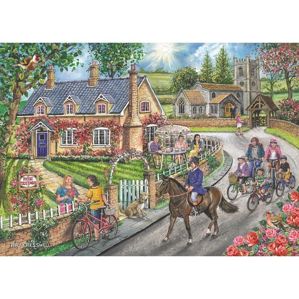 Cottage 1000 Piece Jigsaw Puzzle