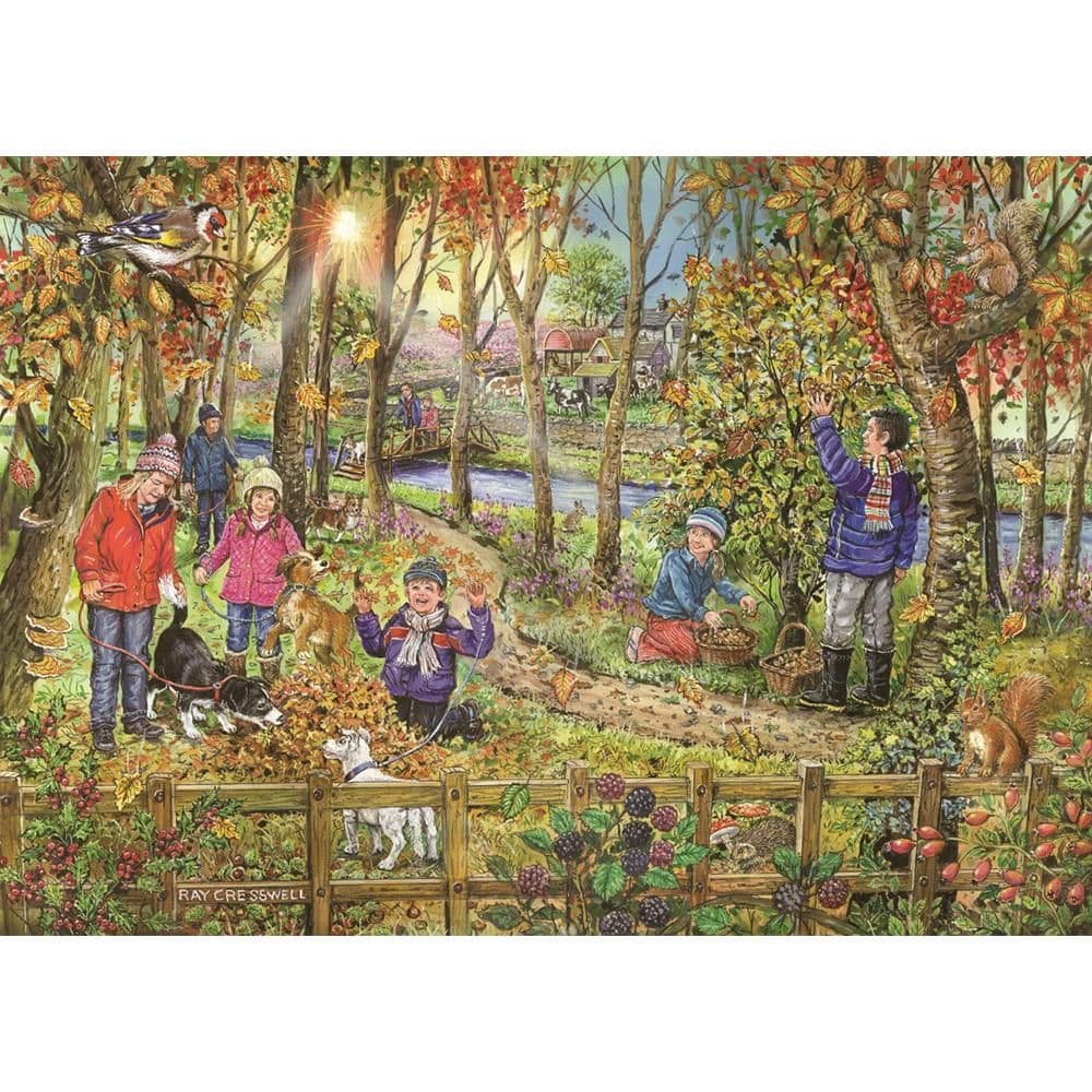 Autumn Leaves BIG 250 Piece Jigsaw Puzzle