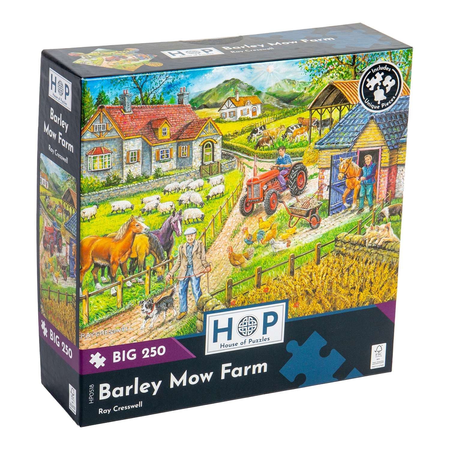 Barley Mow Farm BIG 250 Piece Jigsaw Puzzle