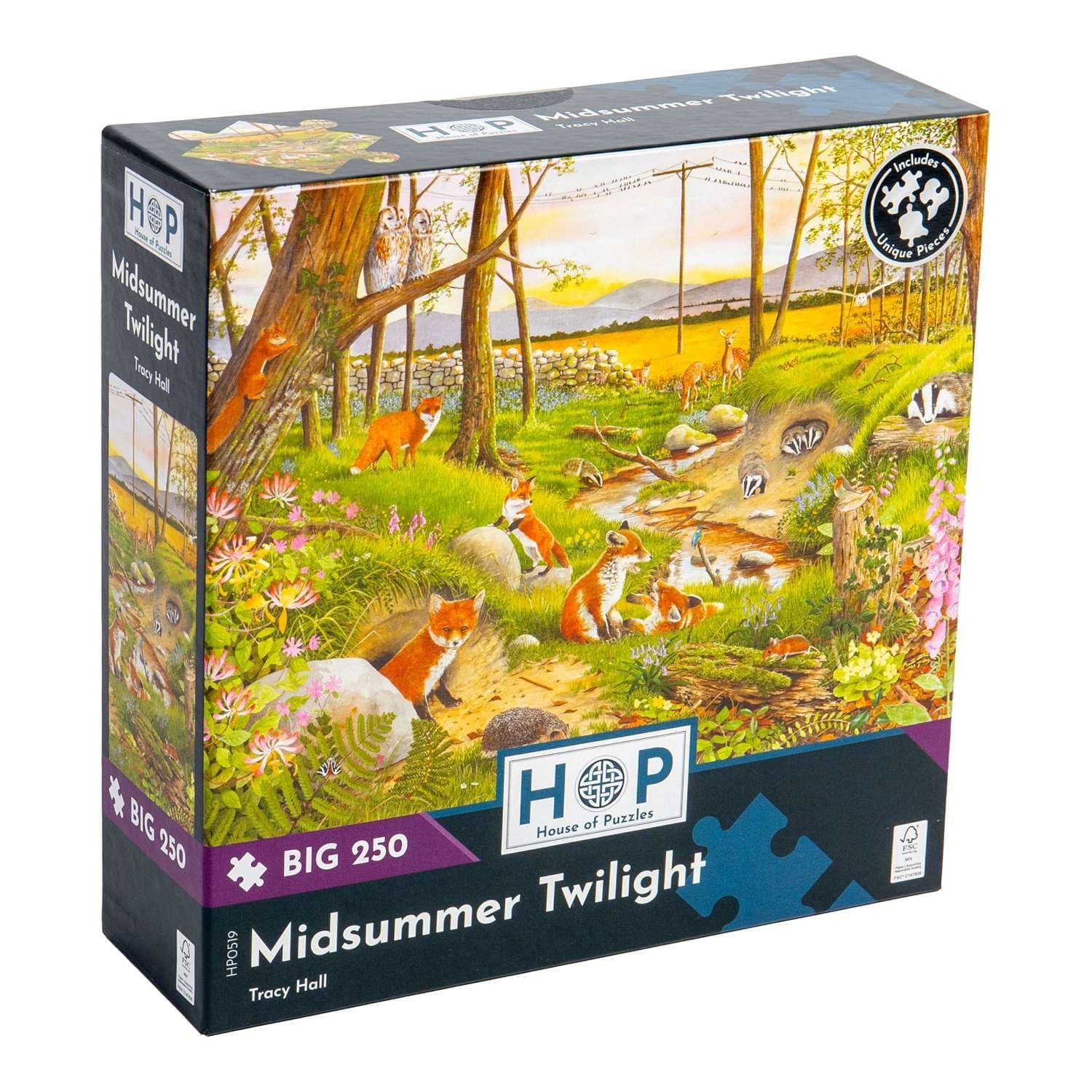 Midsummer Twilight BIG 250 Piece Jigsaw Puzzle