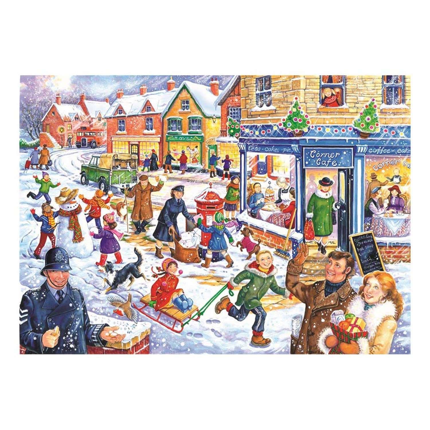 Out Snow BIG 250 Piece Jigsaw Puzzle