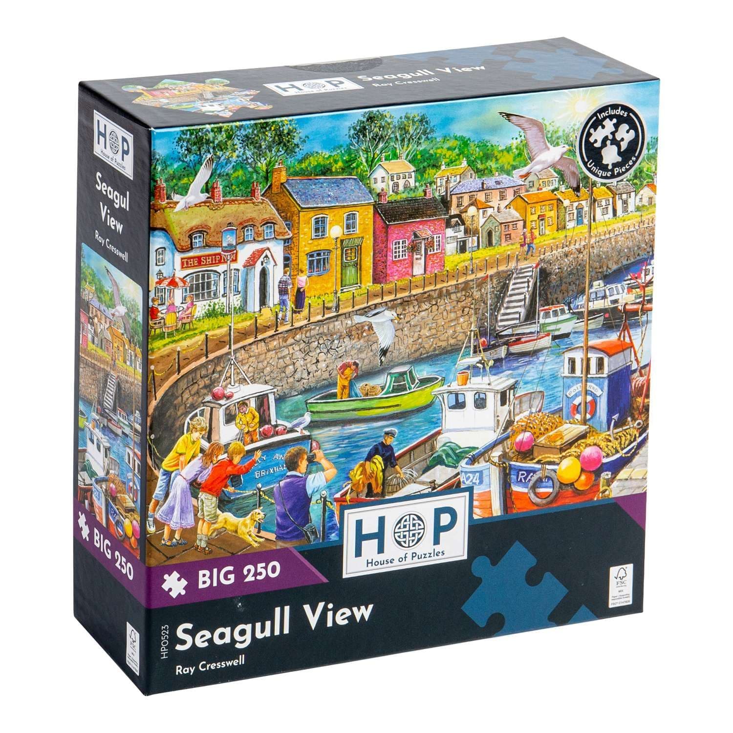 Seagull View BIG 250 Piece Jigsaw Puzzle