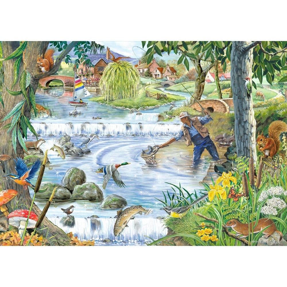 Sparkling Waters BIG 250 Piece Jigsaw Puzzle