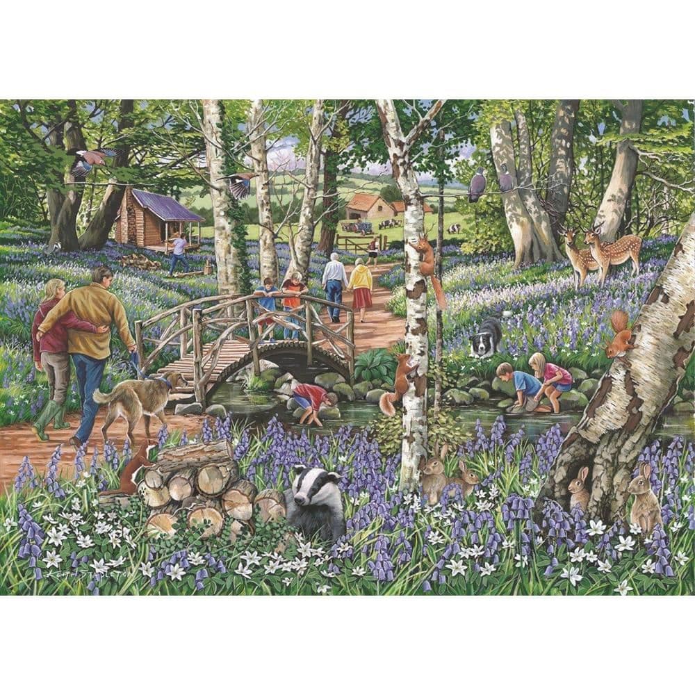 No.18 Walk Woods 1000 Piece Jigsaw Puzzle