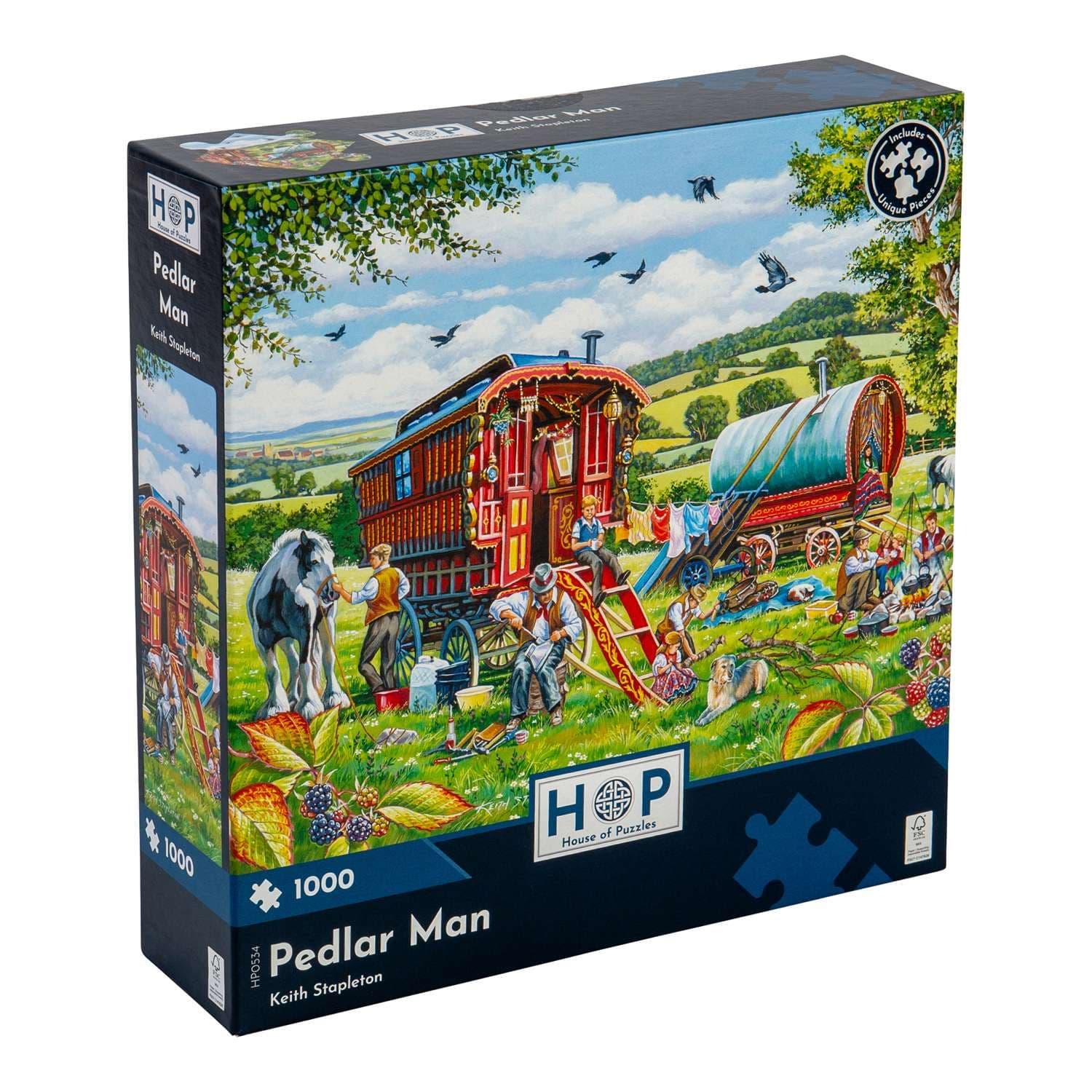 Pedlar Man 1000 Piece Jigsaw Puzzle
