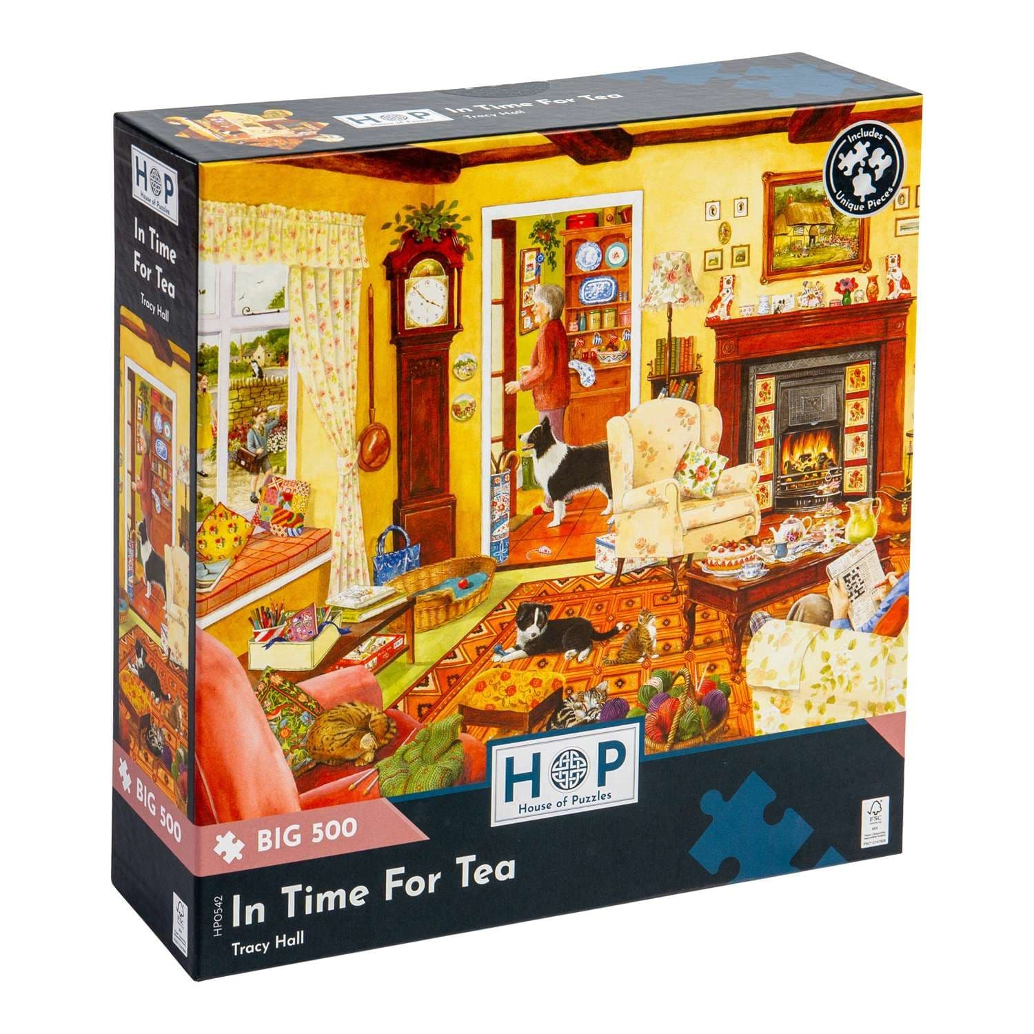 Time Tea BIG 500 Piece Jigsaw Puzzle
