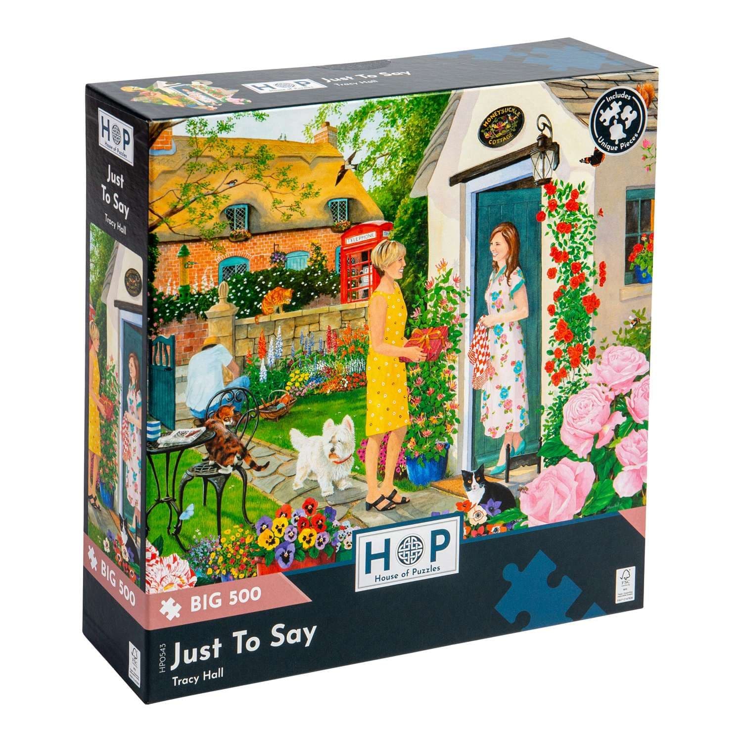 Just To Say BIG 500 Piece Jigsaw Puzzle
