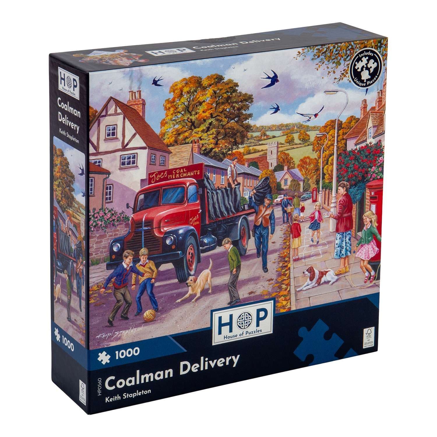 Coalman Delivery 1000 Piece Jigsaw Puzzle
