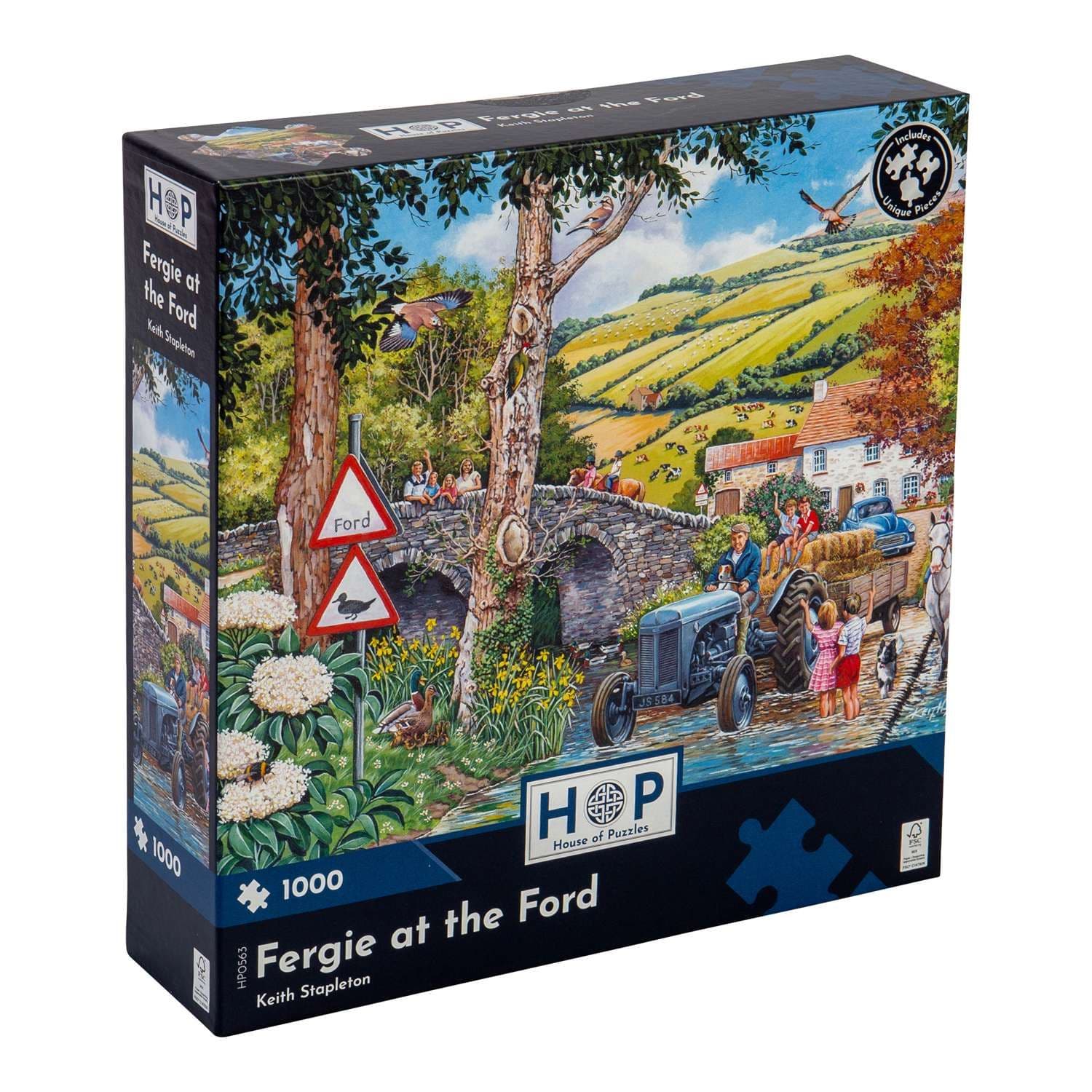 Fergie At Ford 1000 Piece Jigsaw Puzzle