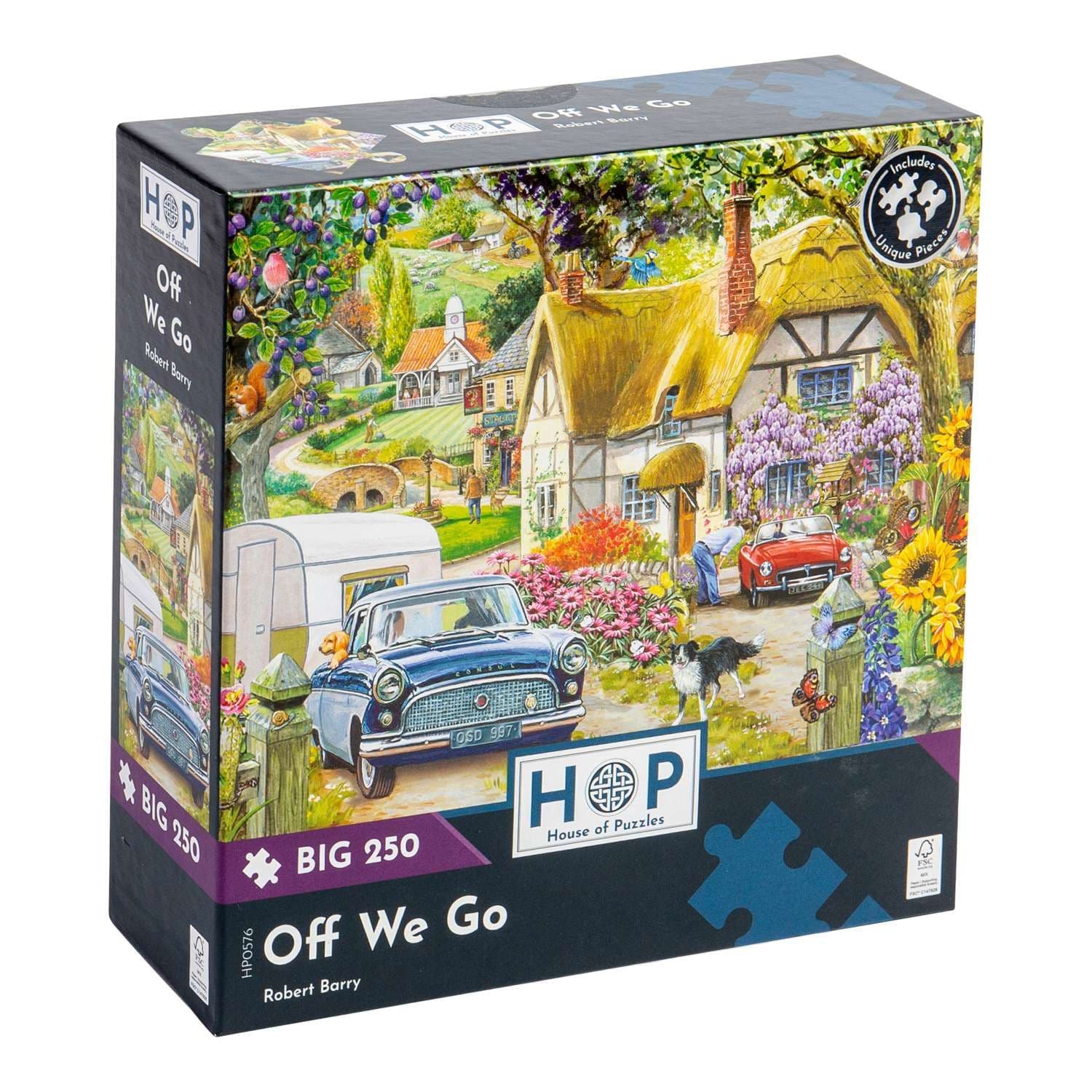 Off We Go BIG 250 Piece Jigsaw Puzzle