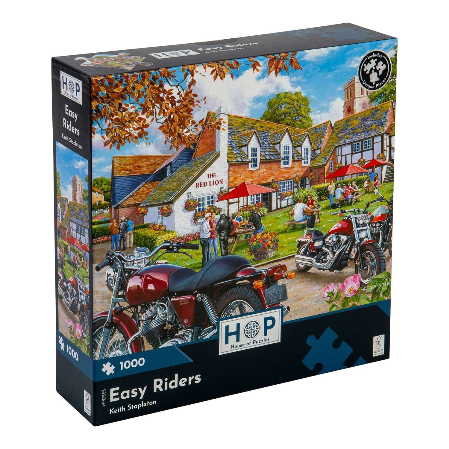 Easy Riders 1000 Piece Jigsaw Puzzle