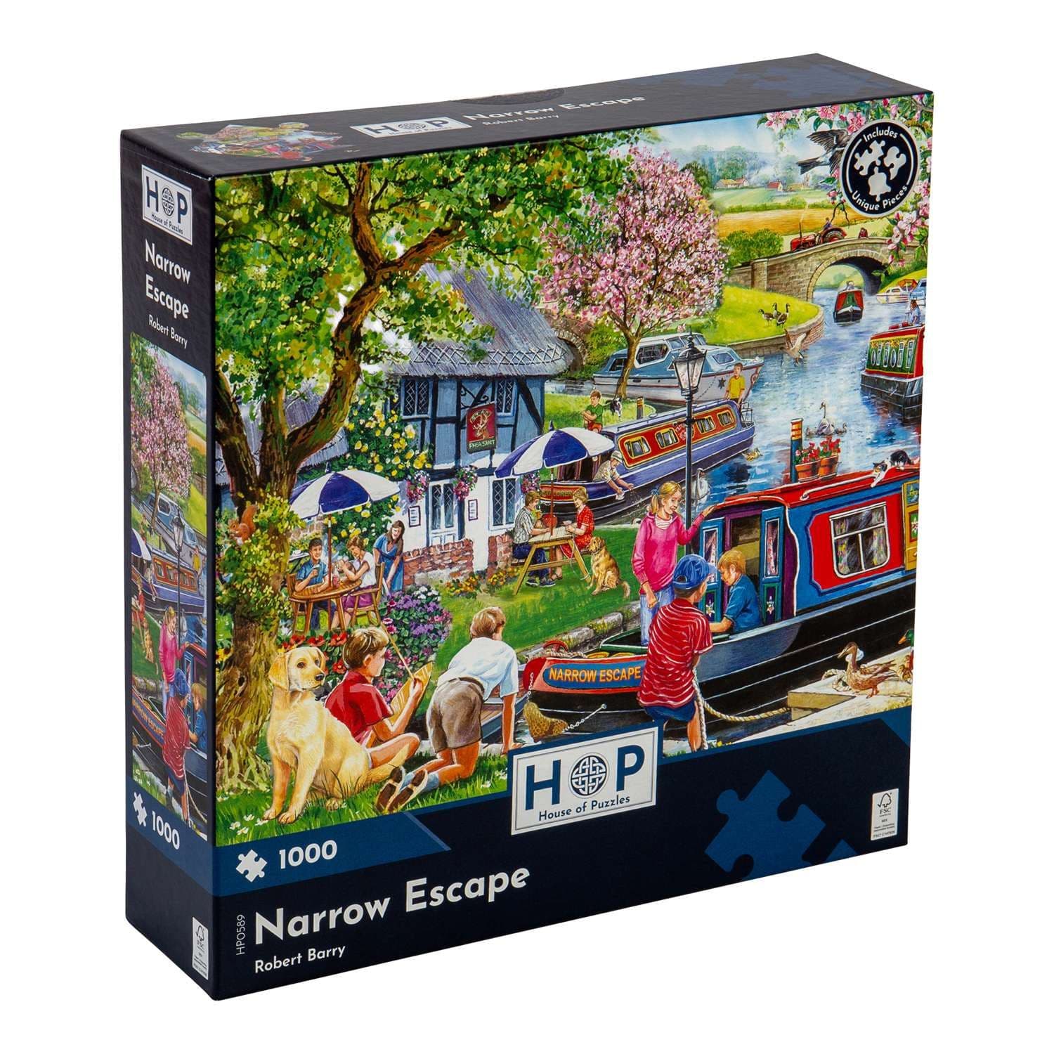 Narrow Escape 1000 Piece Jigsaw Puzzle
