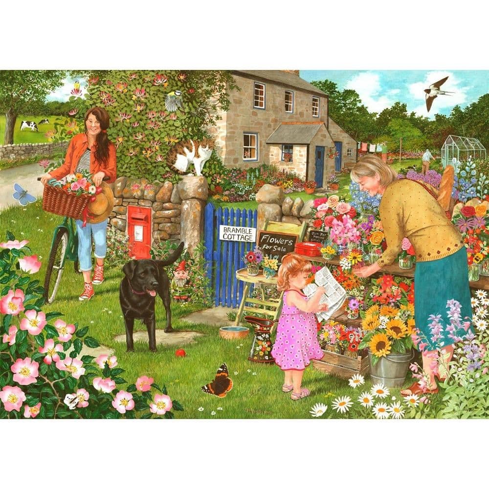 Pocketful Posies 1000 Piece Jigsaw Puzzle