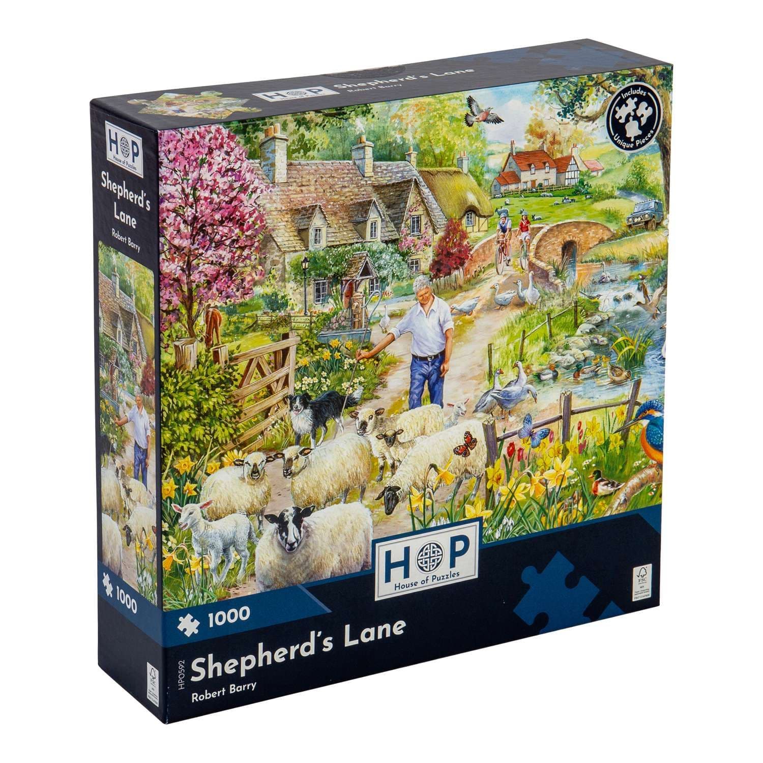 Shepherds Lane 1000 Piece Jigsaw Puzzle