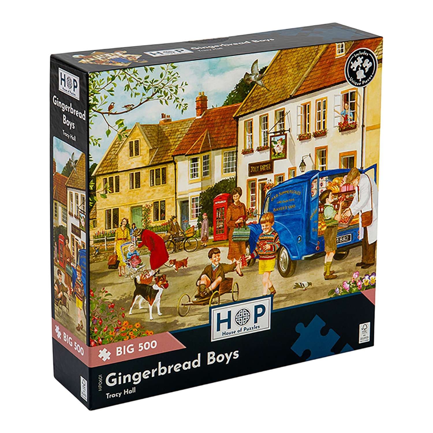 Gingerbread BIG 500 Piece Jigsaw Puzzle