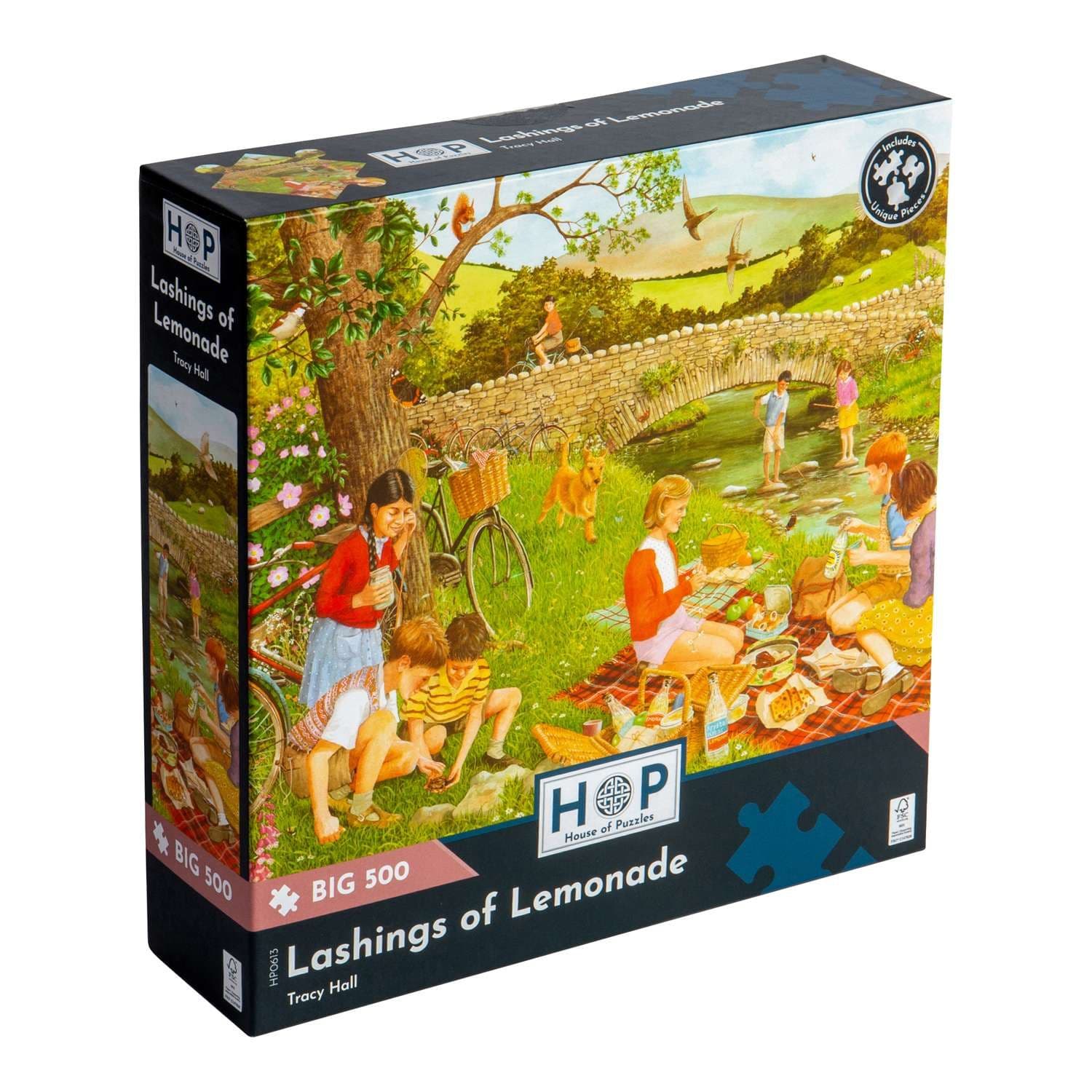 Lashings Lemonade BIG 500 Piece Jigsaw Puzzle