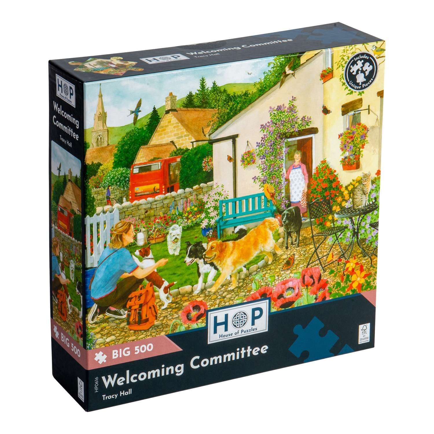 Welcoming Committee BIG 500 Piece Jigsaw Puzzle