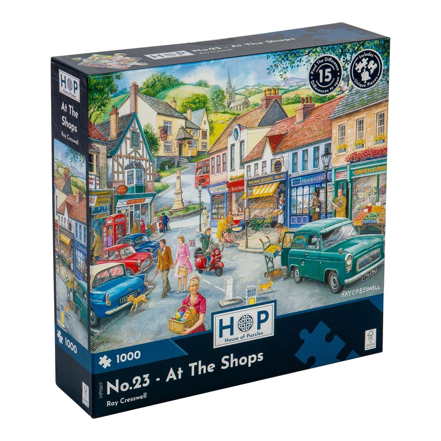 No.23 At Shops 1000 Piece Jigsaw Puzzle