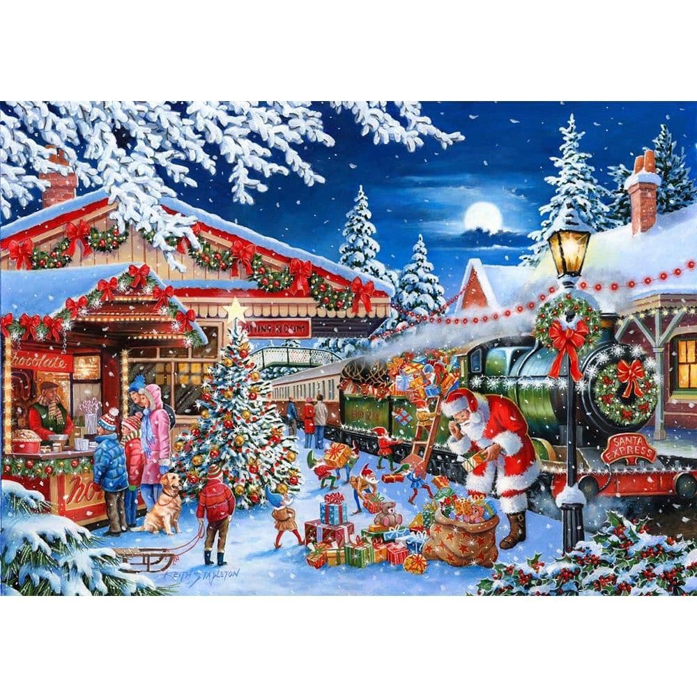 No.18 Santas Express 1000 Piece Jigsaw Puzzle