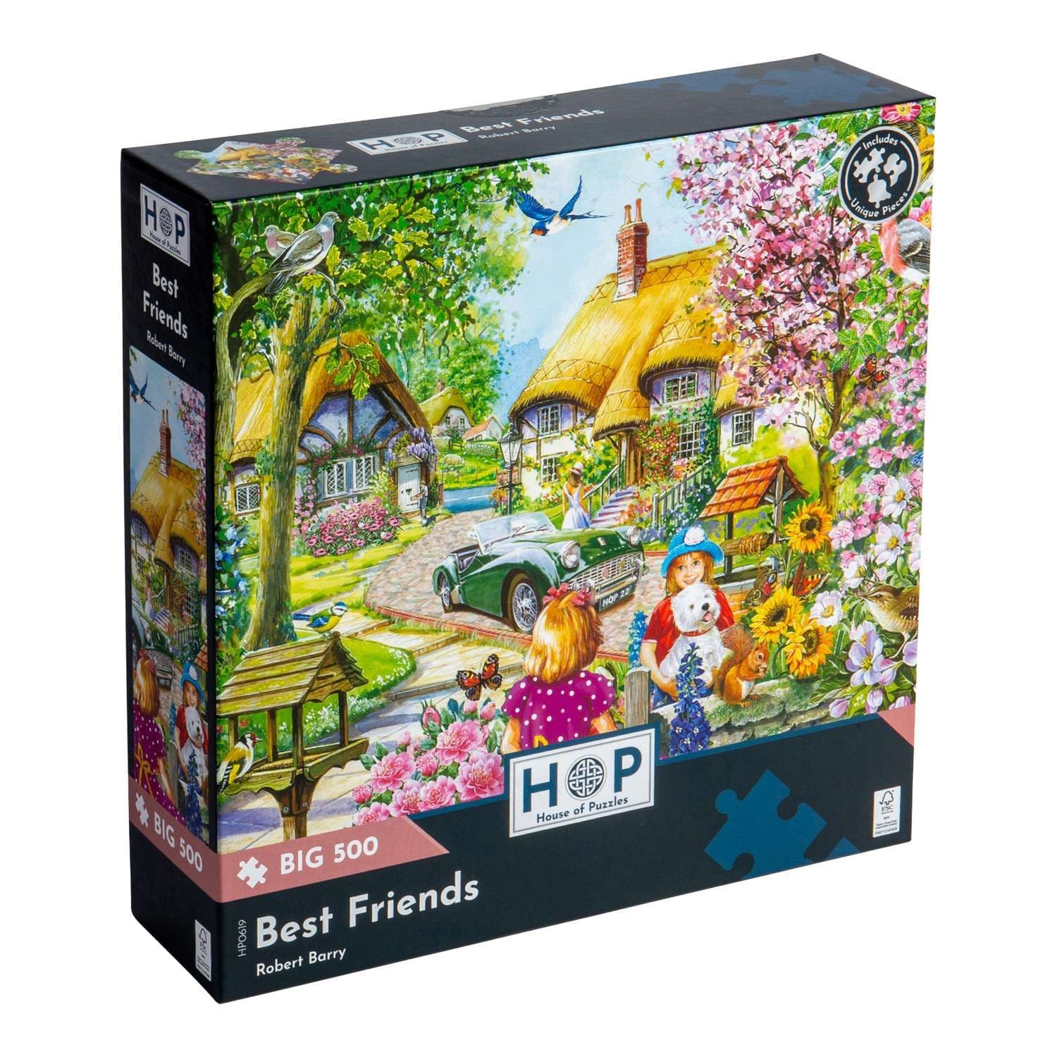 Best Friends BIG 500 Piece Jigsaw Puzzle