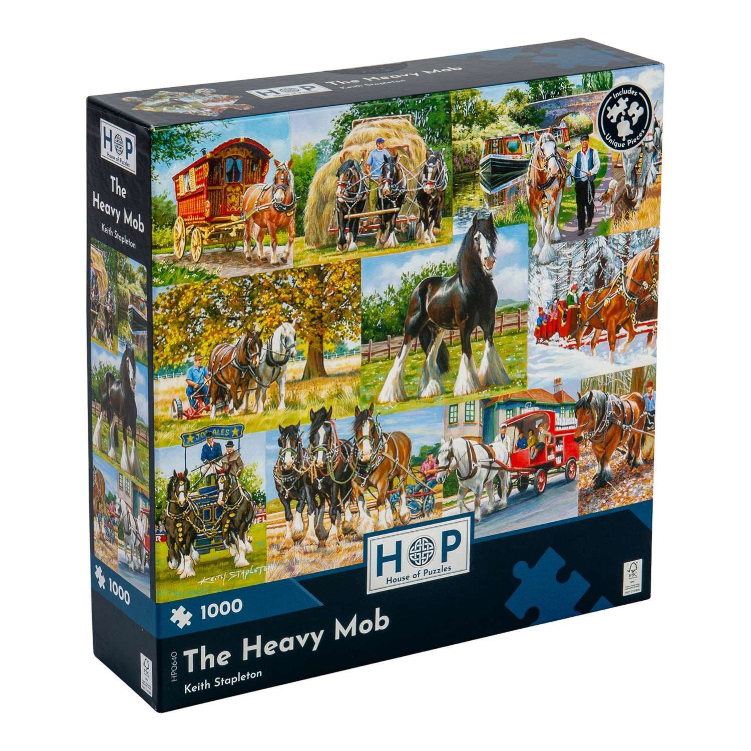 Heavy Mob 1000 Piece Jigsaw Puzzle