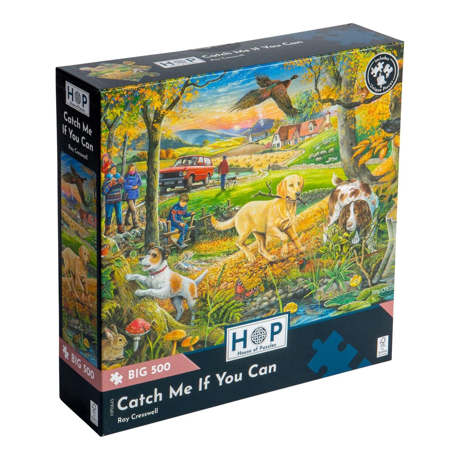 Catch Me If You Can BIG 500 Piece Jigsaw Puzzle