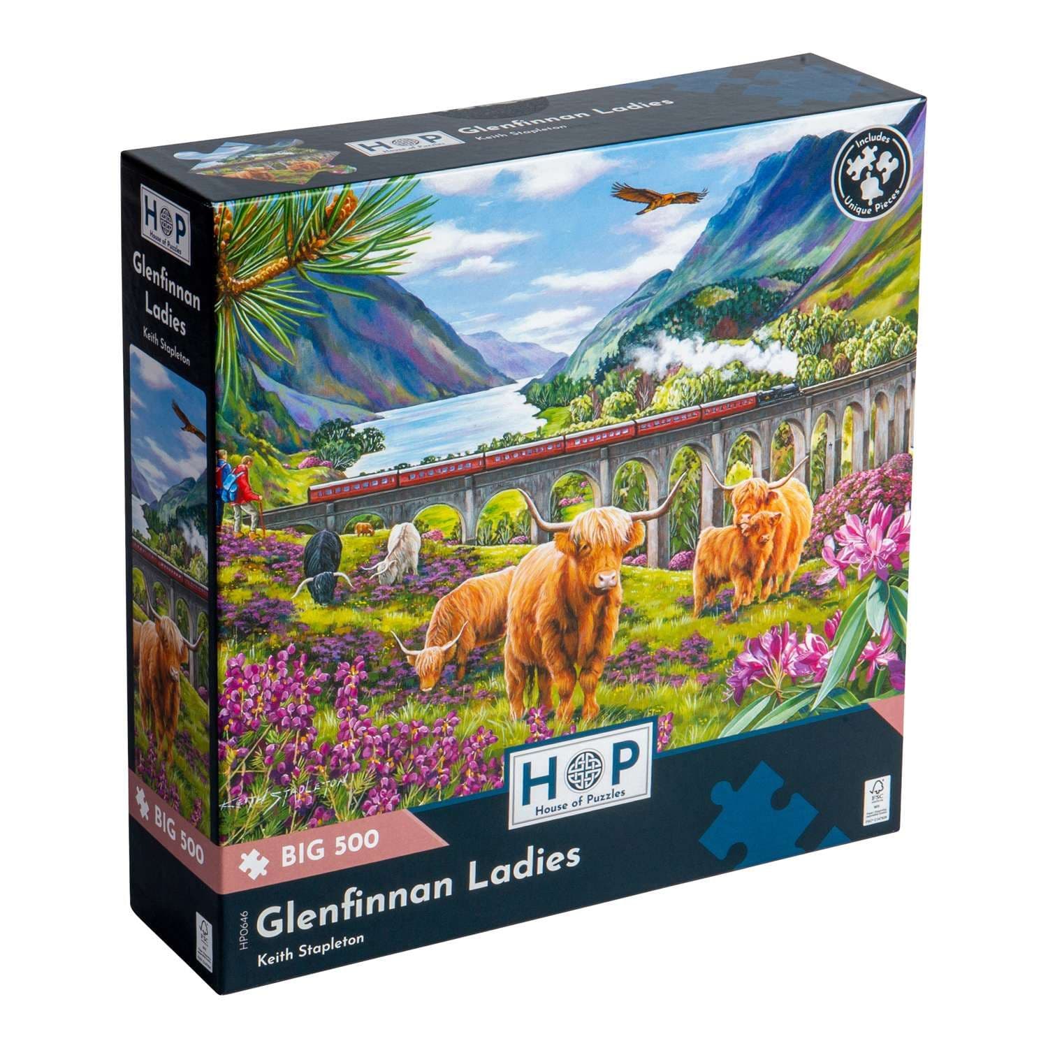 Glenfinnan BIG 500 Piece Jigsaw Puzzle