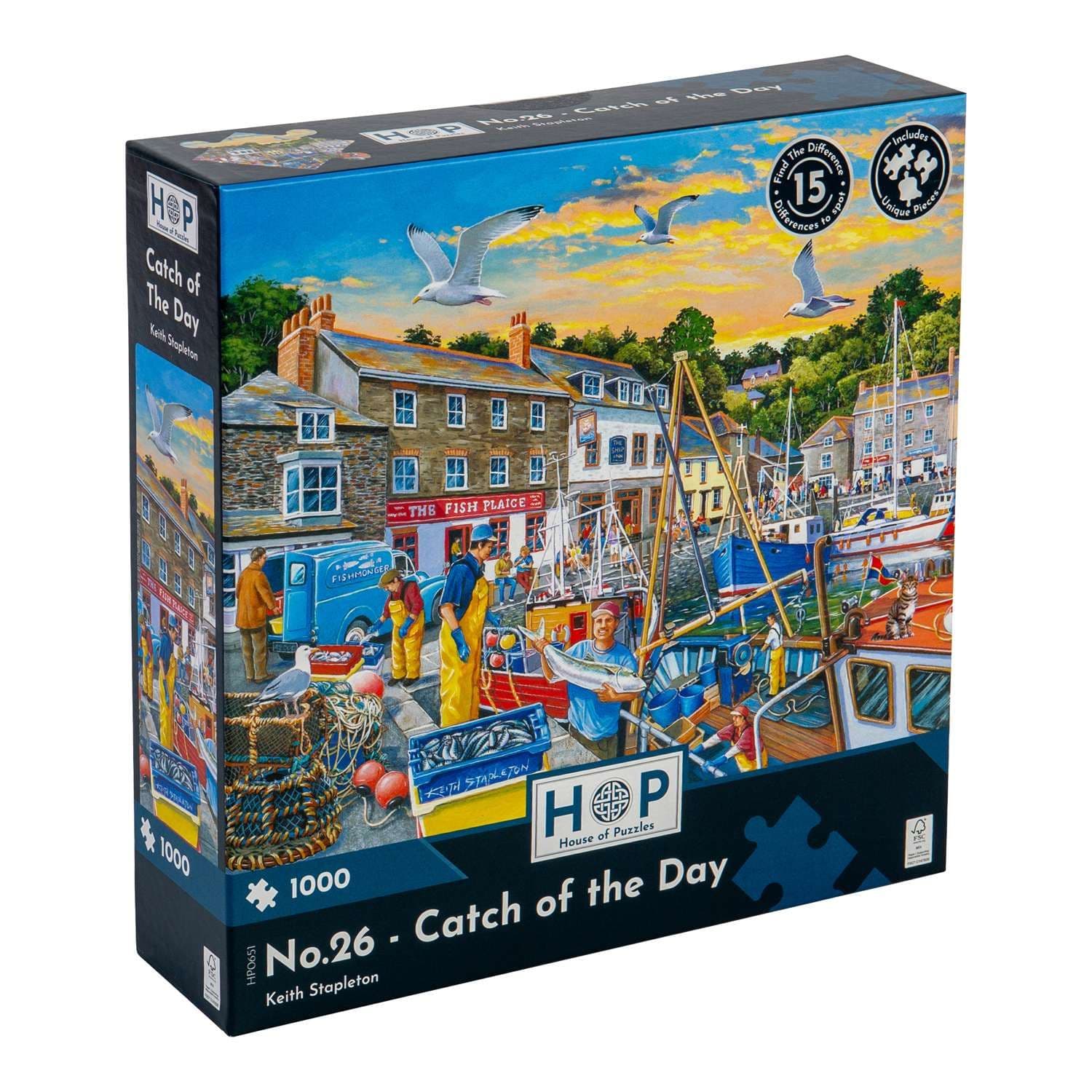 No. 26 Catch Day 1000 Piece Jigsaw Puzzle
