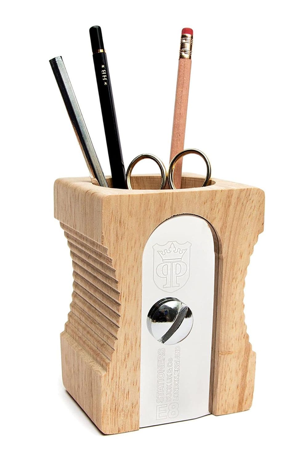 Wooden Pencil Holder