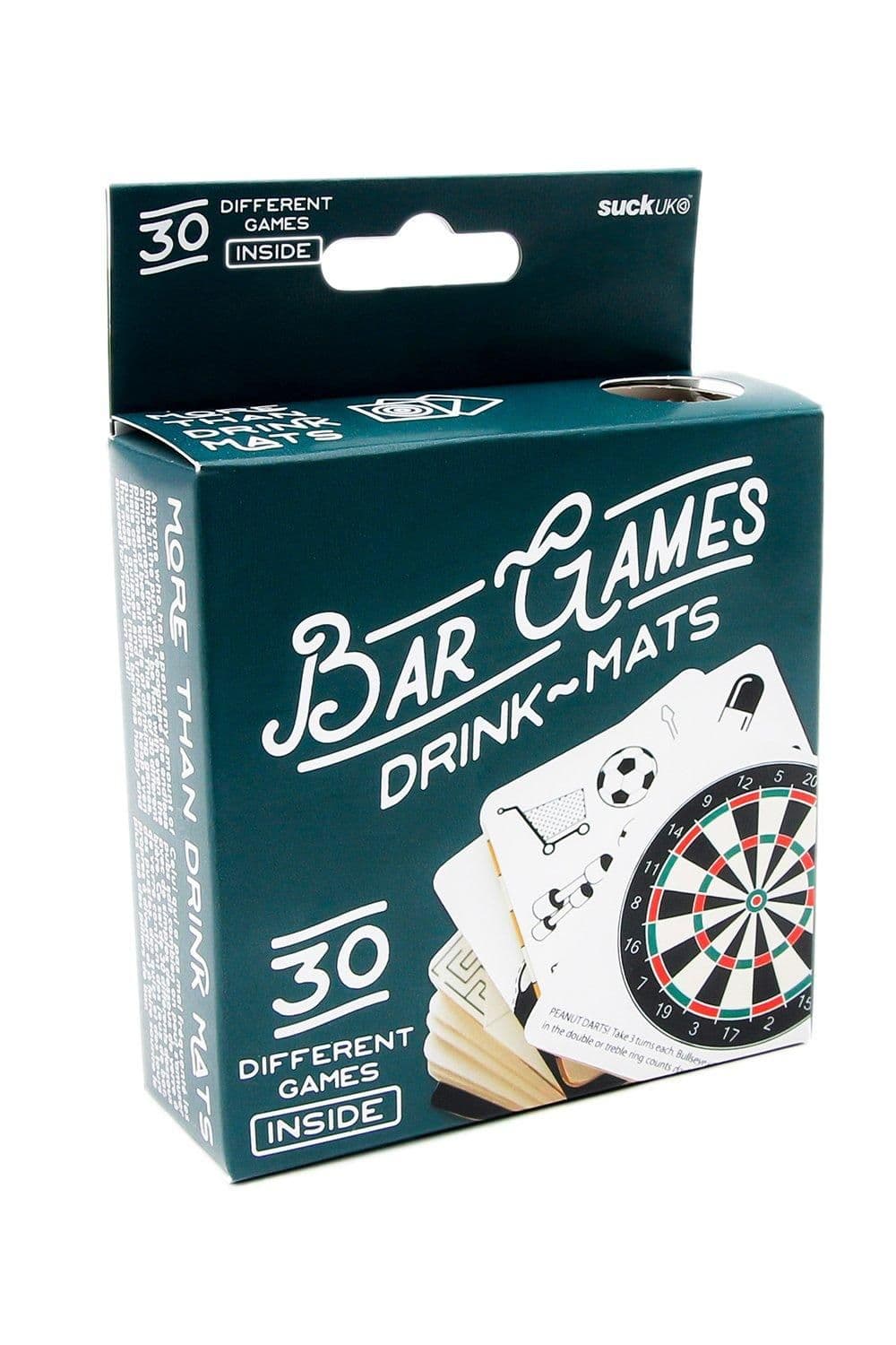 Set 30 Bar Games Beer Mats