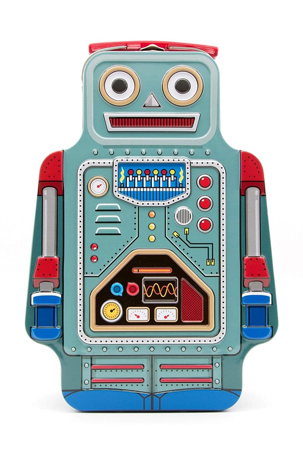 Robot Lunch Container Tin