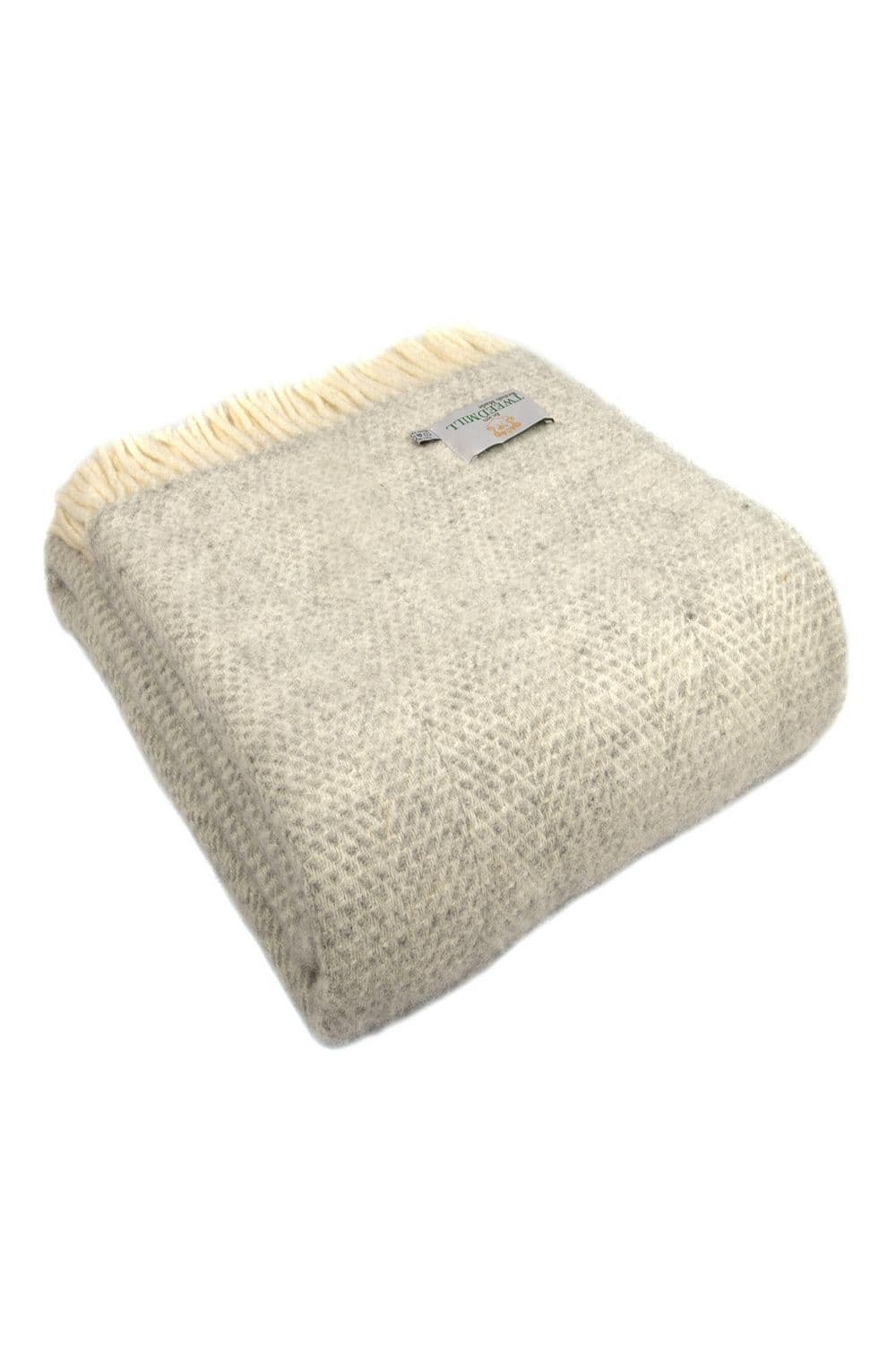 100% Pure British Wool Beehive Throw Blanket Made Wales