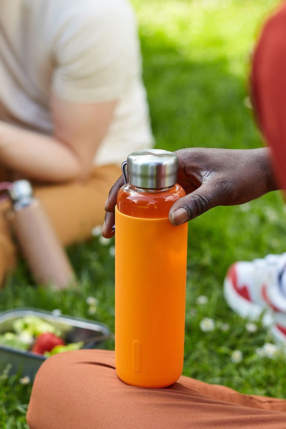 Glass Water Bottle