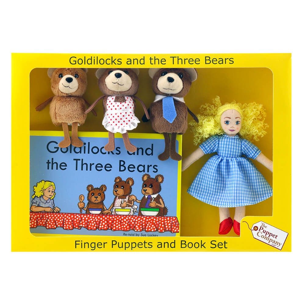 Traditional Story Sets Goldilocks & Three Bears.
