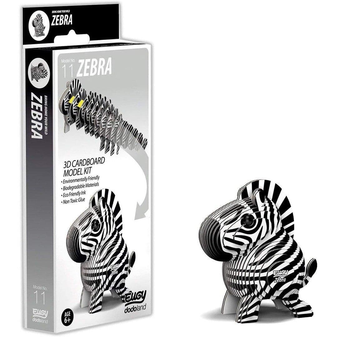 Zebra 3D Craft Kit