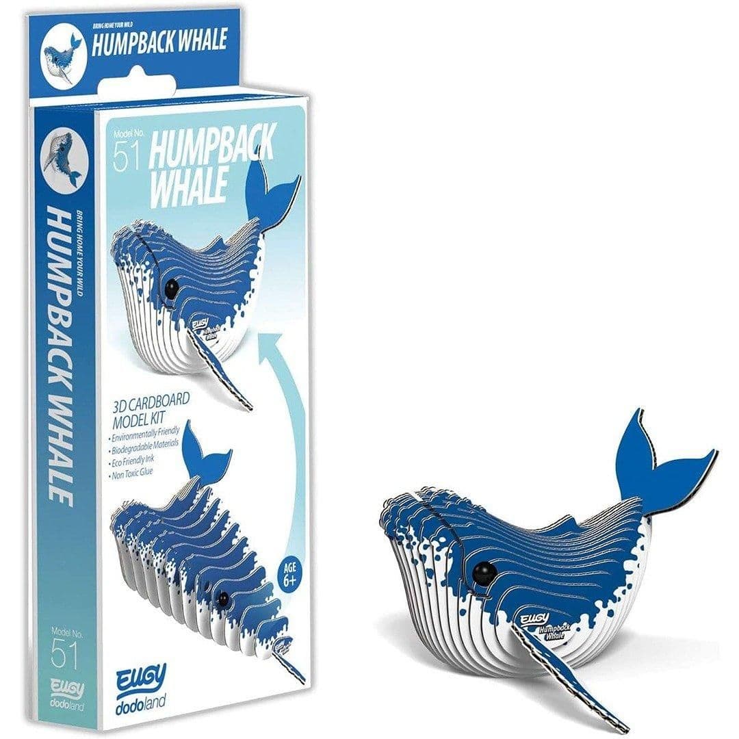 Humpback Whale 3D Craft Kit