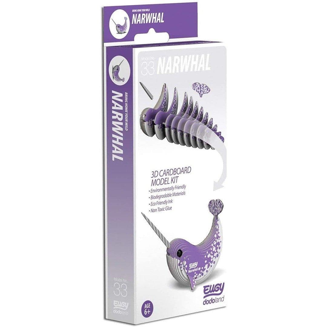 Narwhale 3D Craft Kit