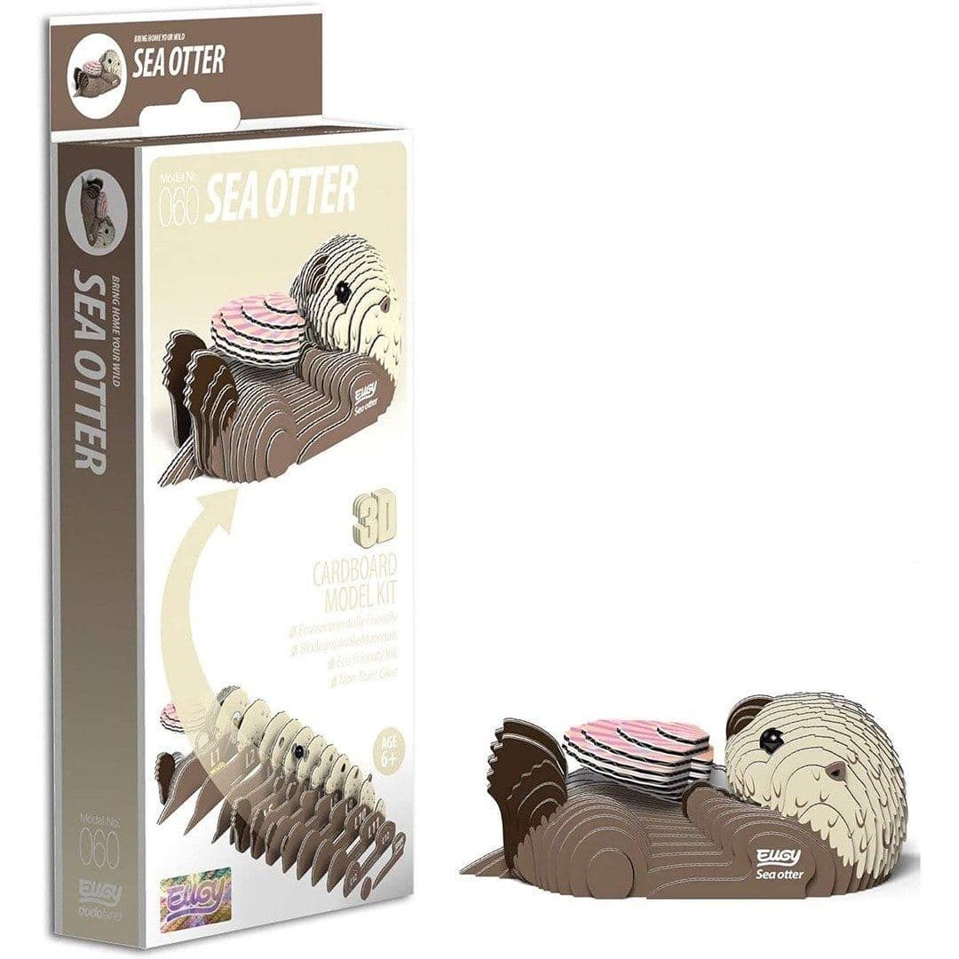 Sea Otter 3D Craft Kit