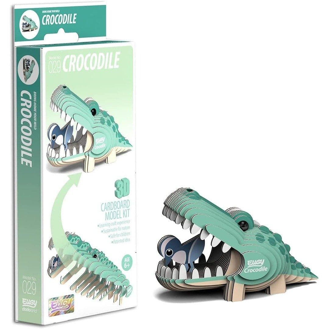 Crocodile 3D Craft Kit