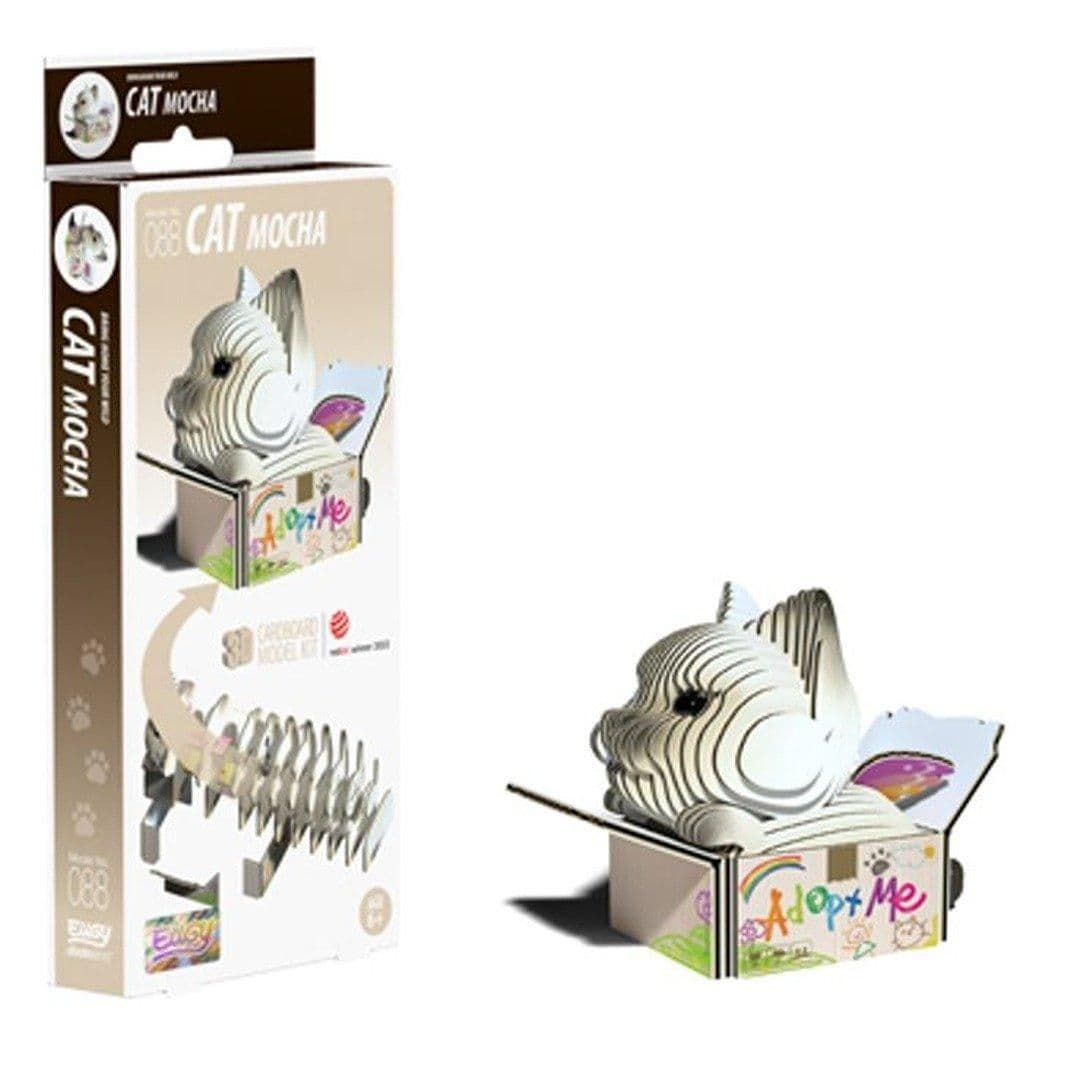Cat Mocha 3D Craft Kit