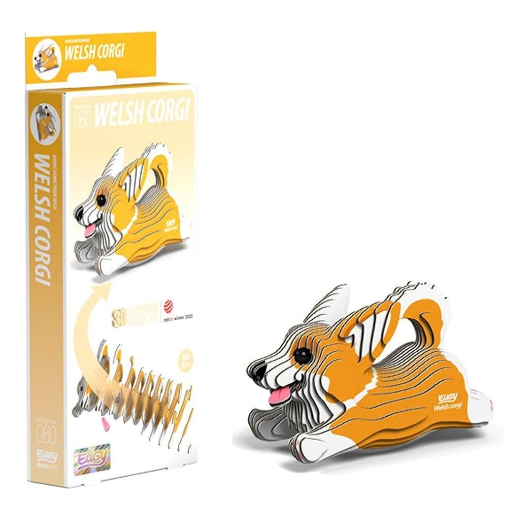 Welsh Corgi 3D Craft Kit