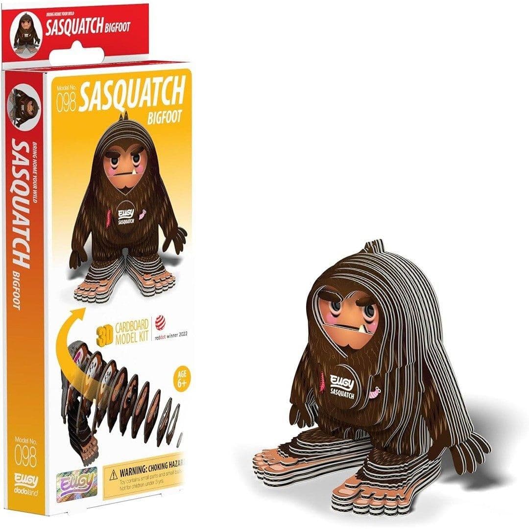 Sasquatch Bigfoot 3D Craft Kit