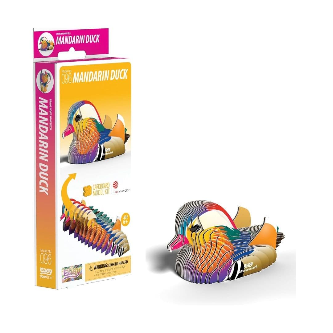 3D Mandarin Duck Craft Kit