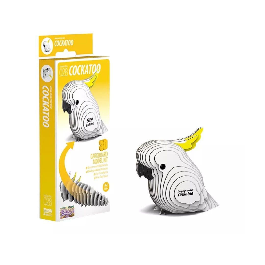 3D Cockatoo Craft Kit